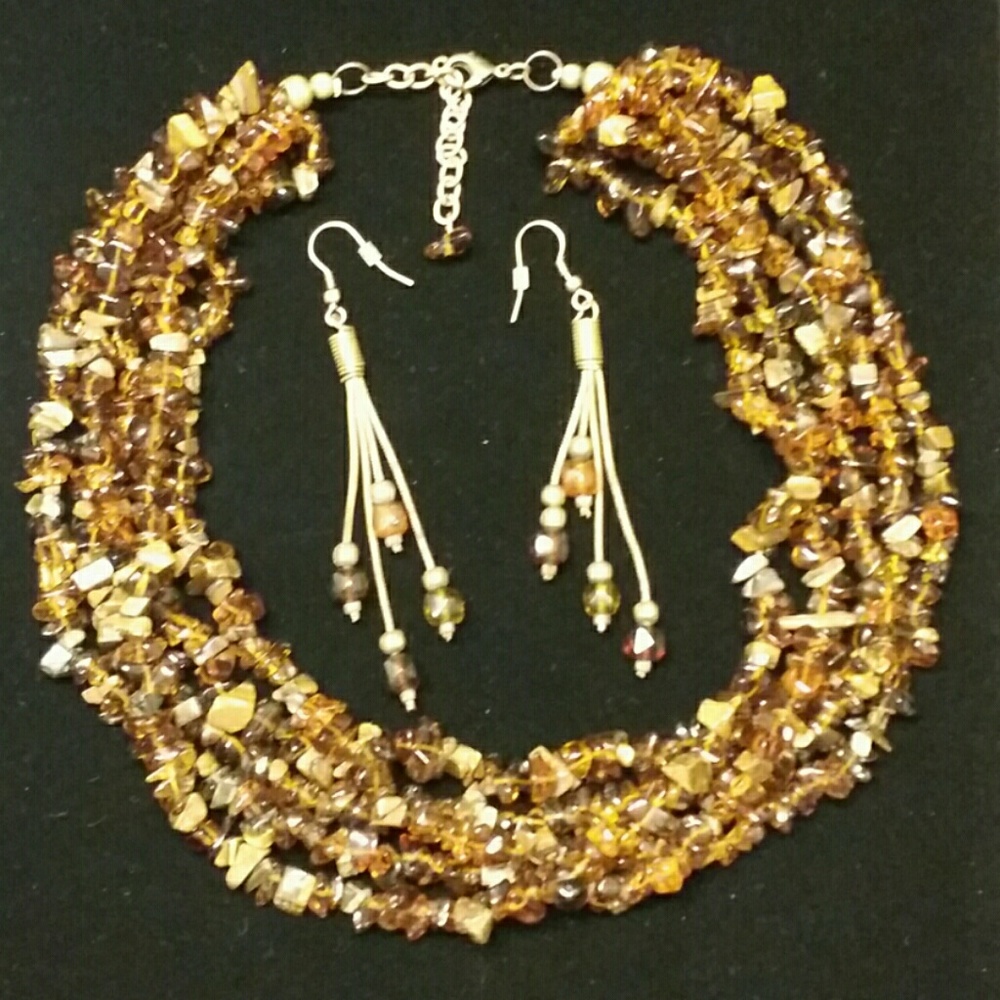Necklace & Earrings